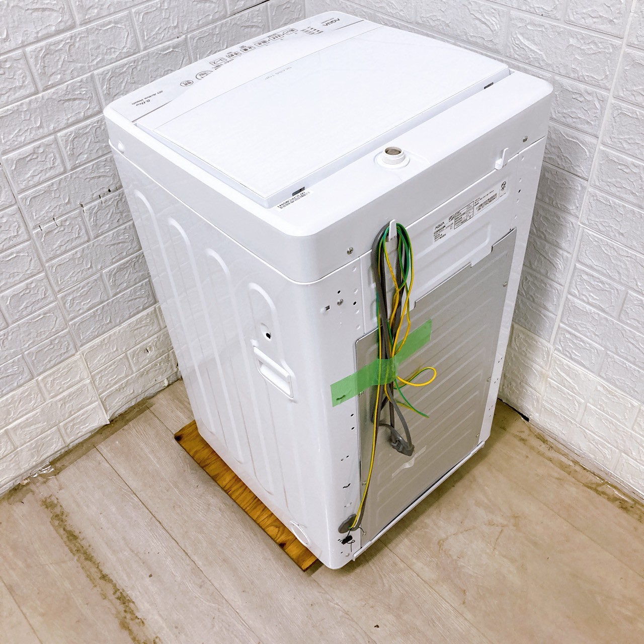 2023年製 AQW-S50E3(W) AQUA洗濯機本体 AQUA 洗濯機 AQW-S50E3 5.0kg 2023年 家電 My2092
