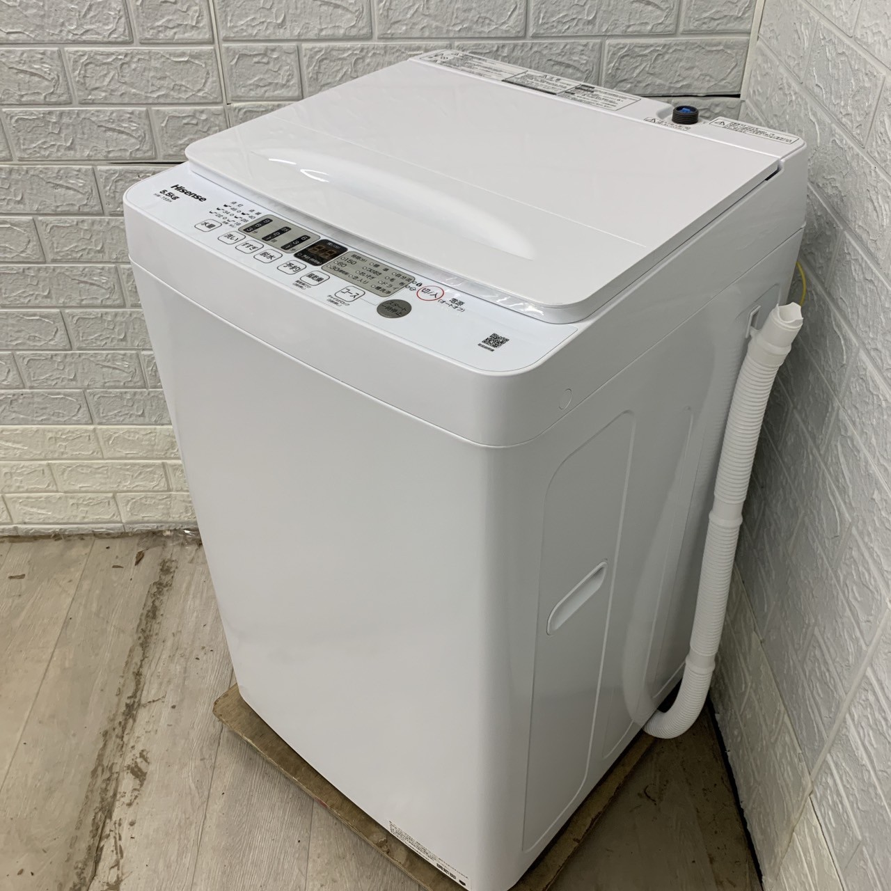 ハイセンス HW-T55H 2024年製 5.5kg 洗濯機 美品【全国発送対応】