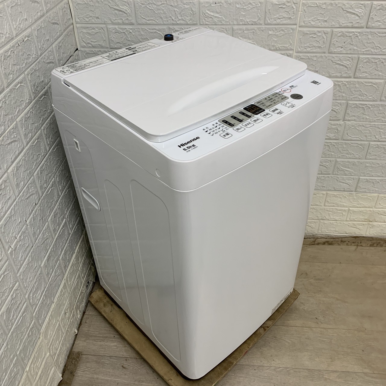 ハイセンス HW-T55H 2024年製 5.5kg 洗濯機 美品【全国発送対応】
