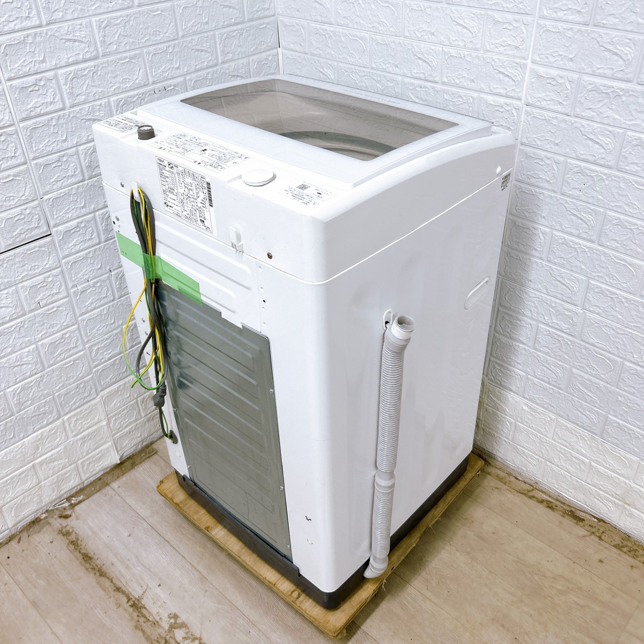 アクア AQW-GV80H(W) 2019年製 8.0kg 洗濯機 美品【全国発送対応】