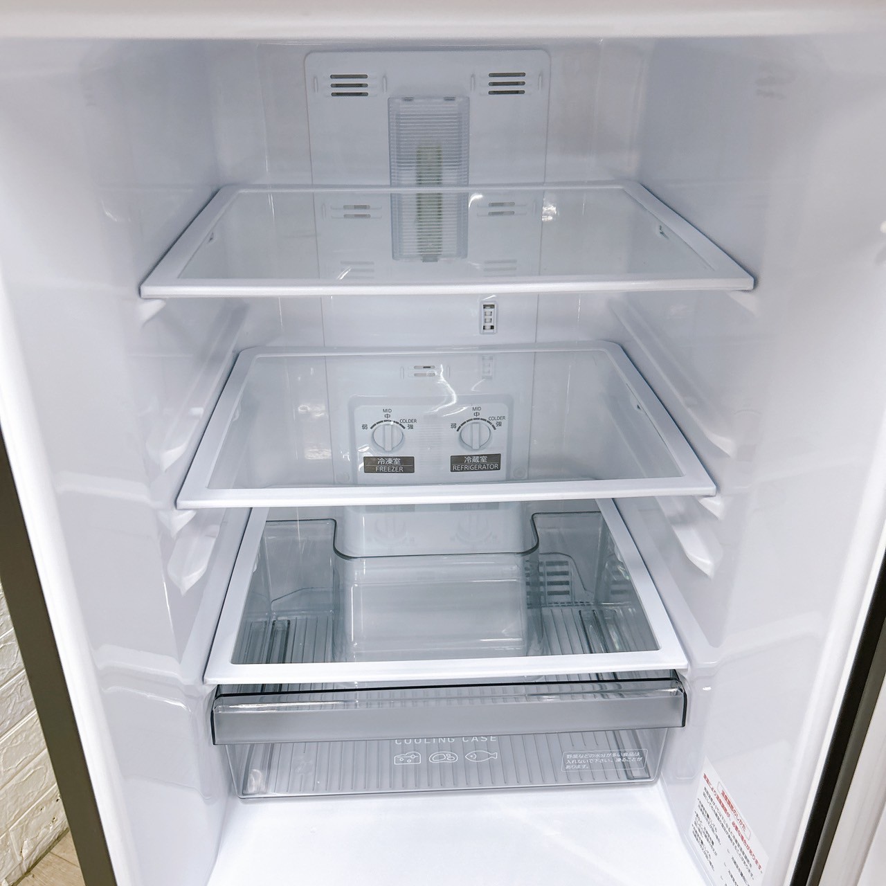 【美品】三菱 冷蔵庫 MR-P15J-W 146L 2024年製 ホワイト 長期保証付】三菱(MITSUBISHI) MR-P15J-W マットホワイト P