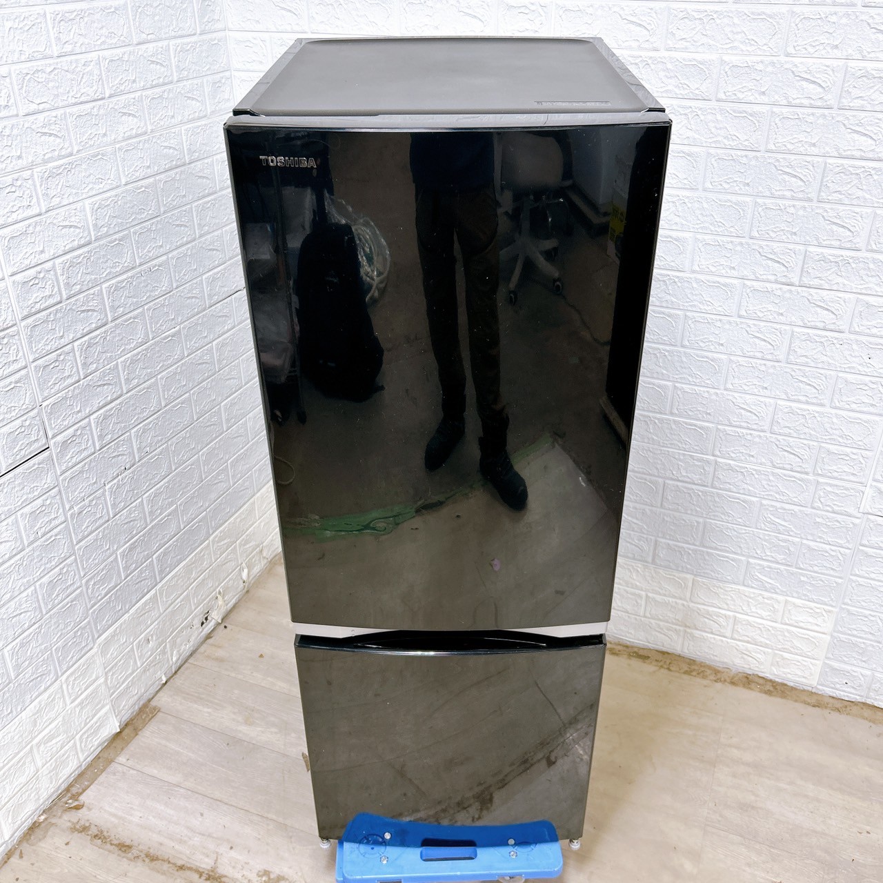 東芝 153L 冷凍冷蔵庫 GR-M15BS(W)◇2018年製 中古 東芝 153L 2ドア冷蔵庫 GR-M15BS-W2018年製 ホワイト