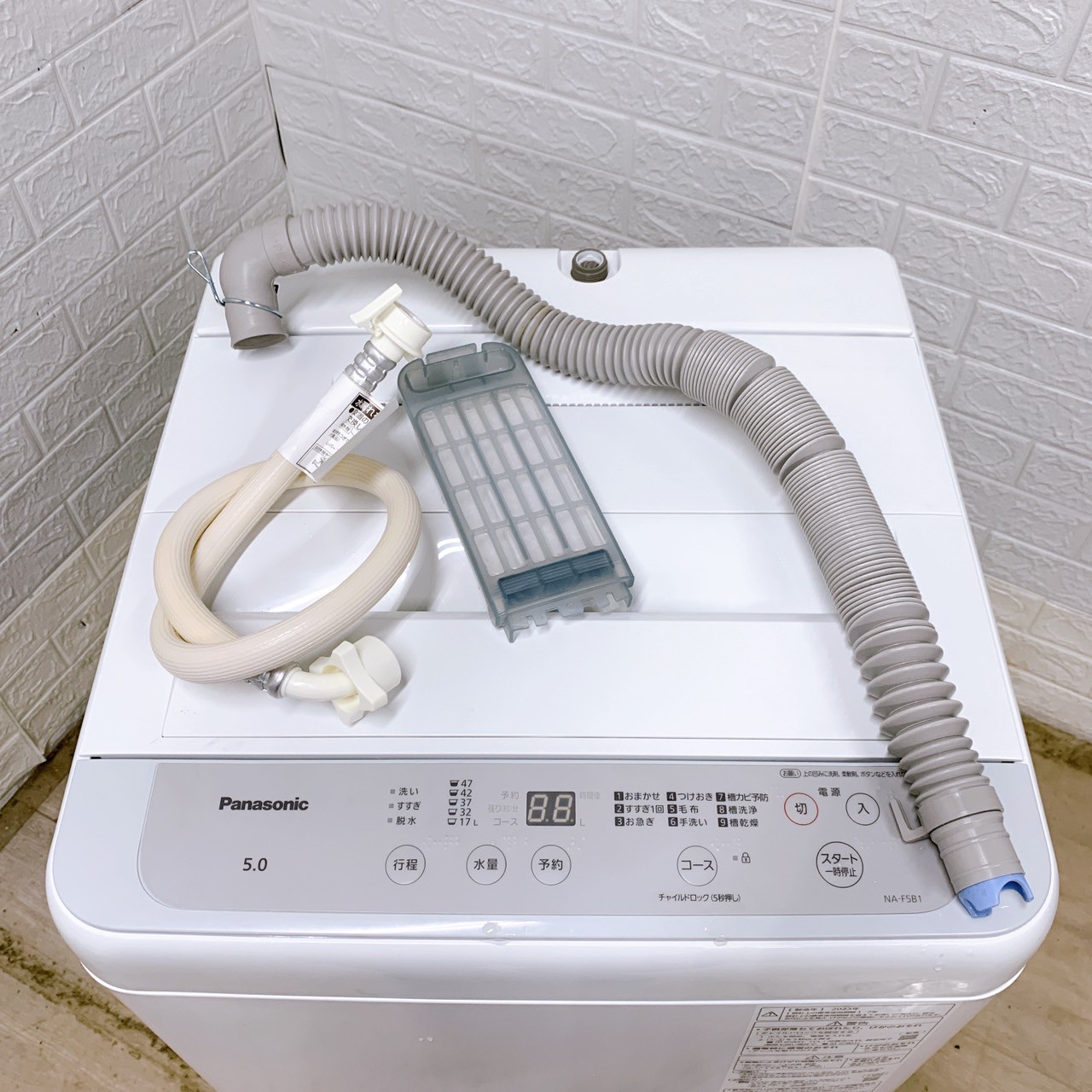 Panasonic洗濯機　5kg 2023年製超美品‼️ NA-F5B1 パナソニック NA-F5B1 価格比較 - 価格.com