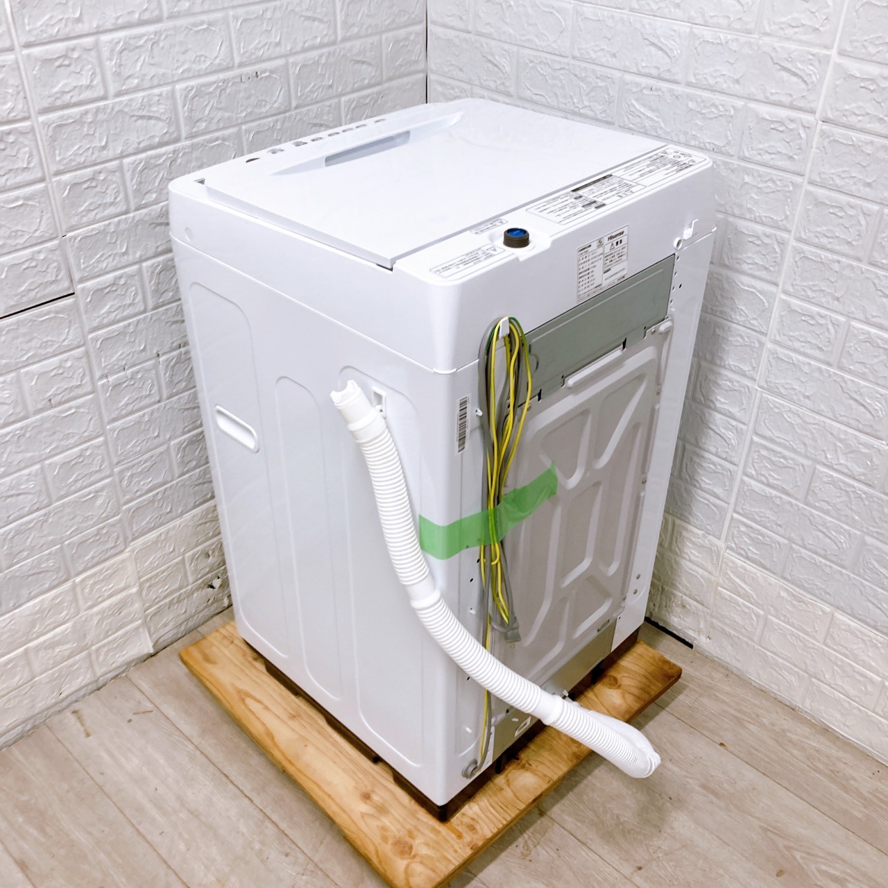 ハイセンス PJW-T55H 一人暮らし単身用洗濯機 5.5kg OE09211