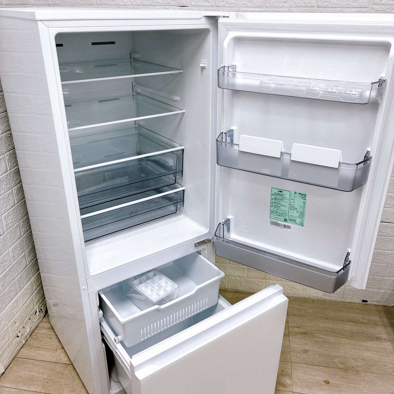 星のうつわ　冷蔵庫 楽天市場】冷蔵庫 87L ハイセンス Hisense HR-K91HB 右開き 2