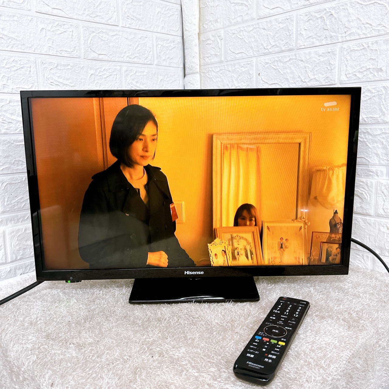 Hisense テレビ　JQ10773 24インチ　2018年製 ハイセンス JQ10773 一人暮らし単身用テレビ 24型 K092215