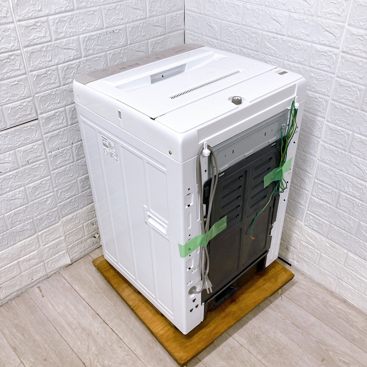 Panasonic NA-F60B15 洗濯機 かさ上げ台 一人暮らし パナソニック NA-F60B15 一人暮らし単身用洗濯機 6.0kg CK10048