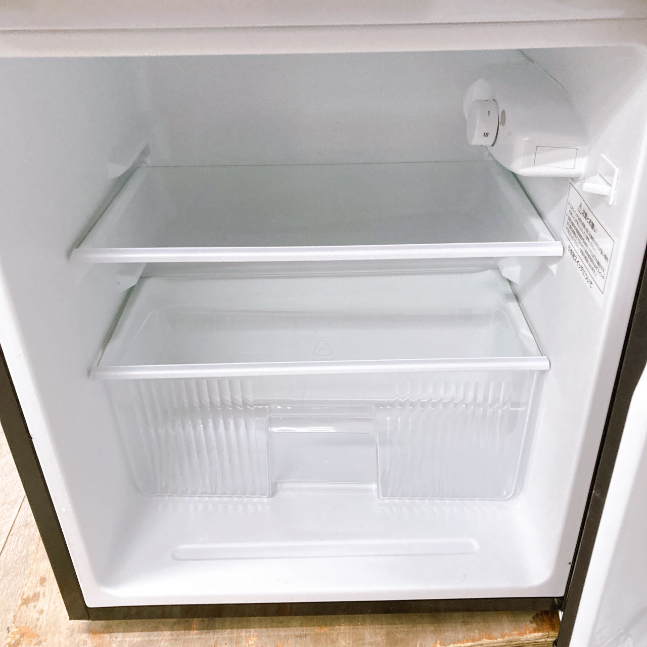 コンフィー RCT90BL(E) 一人暮らし単身用冷蔵庫 90L B10111