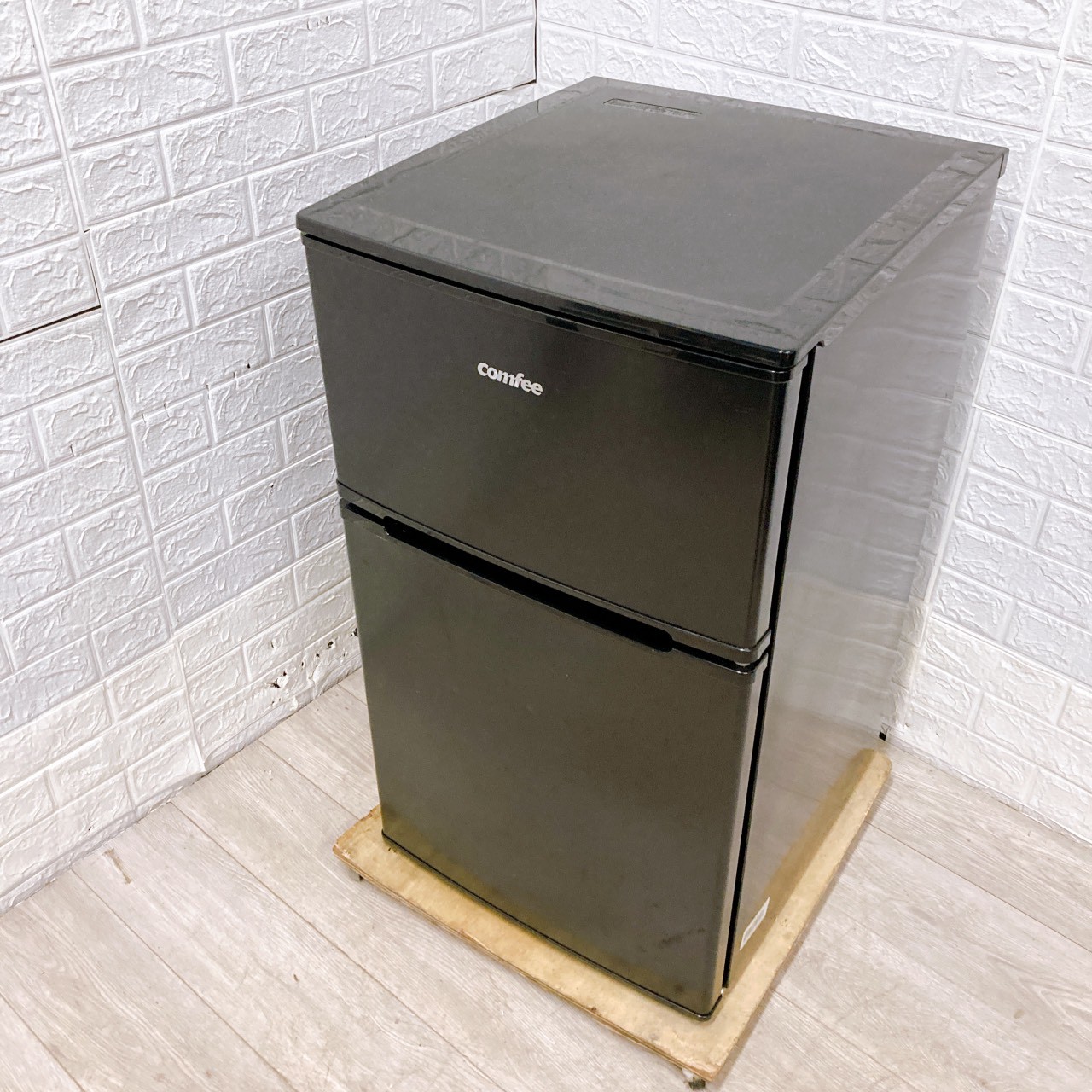 コンフィー RCT90BL(E) 一人暮らし単身用冷蔵庫 90L OE10172