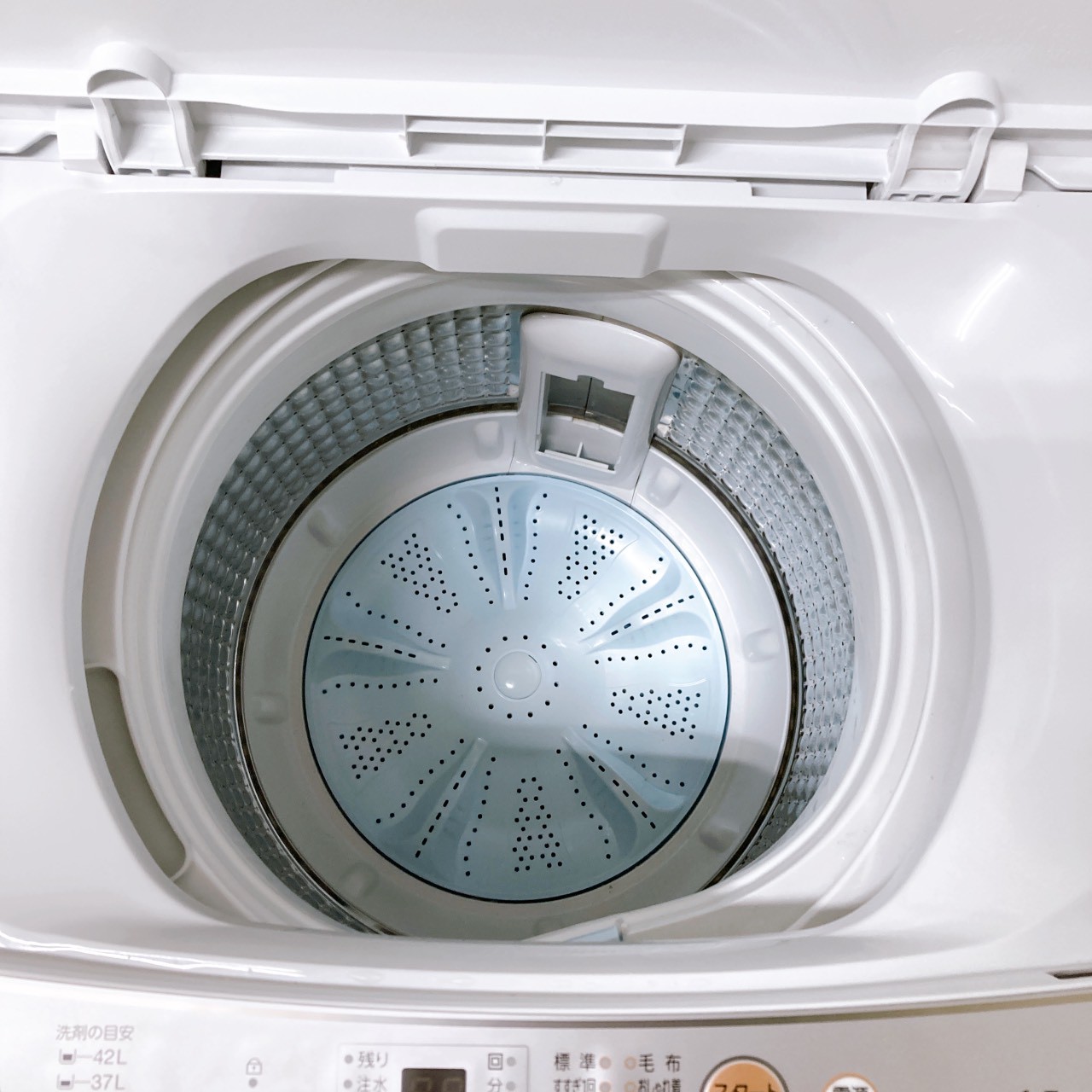 アクア AQW-S4P(W) 一人暮らし単身用洗濯機 4.5kg K10131