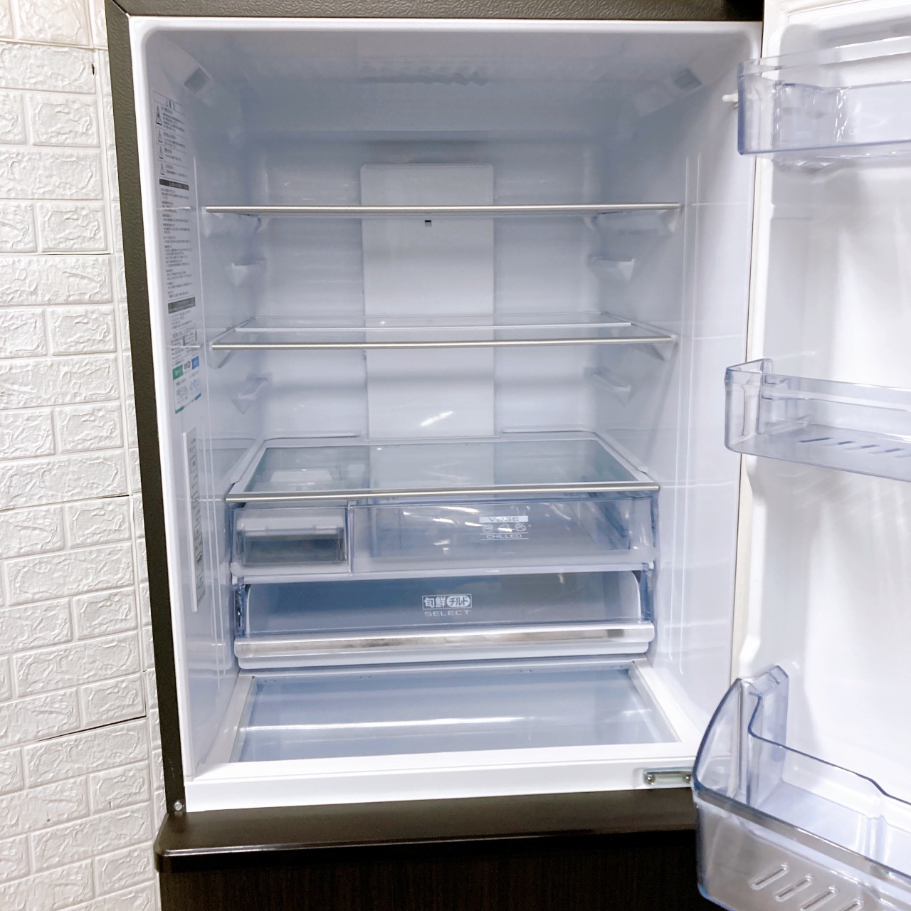 K10156 アクア 430L 冷蔵庫 大型 小型 一人暮らし アクア AQR-V43P(T) 一人暮らし単身用冷蔵庫 430L K10156