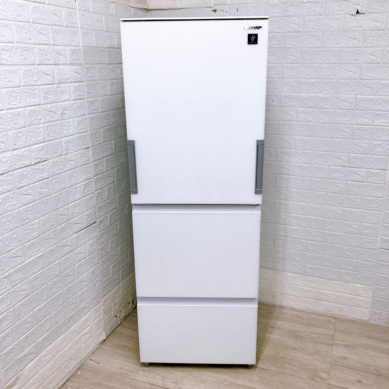 シャープ SJ-GW35J-W 一人暮らし単身用冷蔵庫 350L OE101721