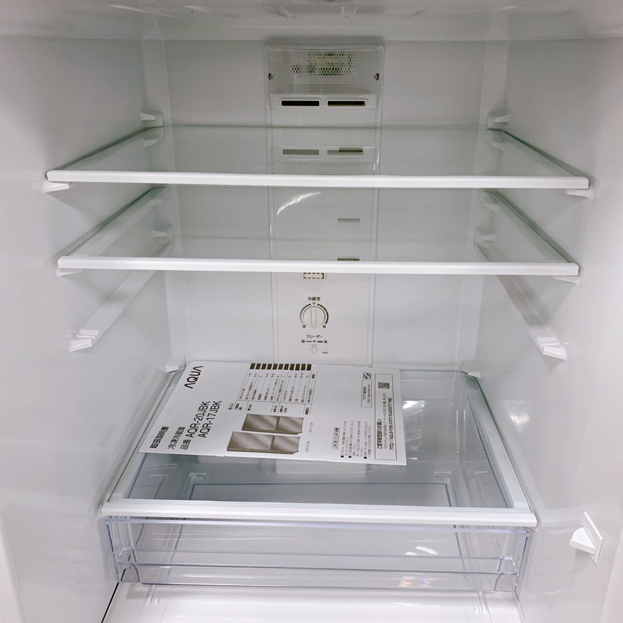 CKR11047 アクア 168L 冷蔵庫 一人暮らし 小型 アクア AQRｰ17JBK(W