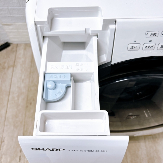 シャープ ES-S7H-WR ドラム式洗濯機 7.0kg B032113