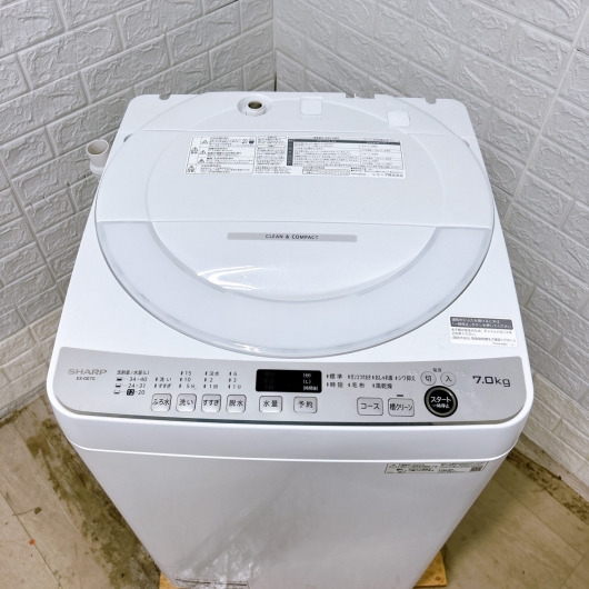シャープ 7.0kg 洗濯機 一人暮らし 小型 法MK03293