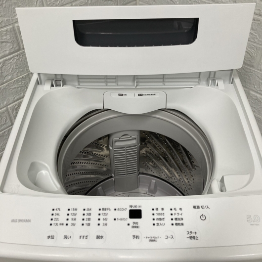 アイリスオーヤマ IAW-T504 2023年製 5.0kg 洗濯機【全国発送対応】