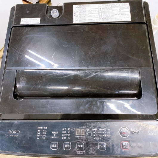 ロロ 5.5kg 洗濯機 一人暮らし 小型 JB1147