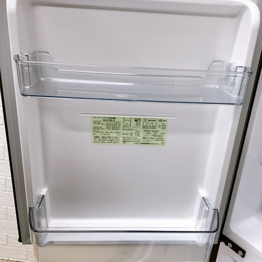 シャープ SJ-D15K-H 一人暮らし単身用冷蔵庫 152L OE01313