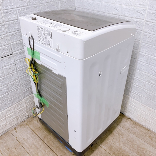 アクア AQW-GV80JBK 一人暮らし単身用洗濯機 8.0kg MKT01292