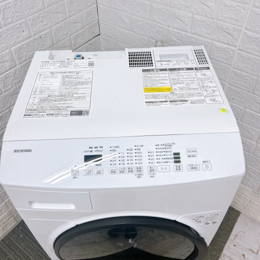 アイリスオーヤマ CDK842-W ドラム式洗濯機 8.0kg JB475