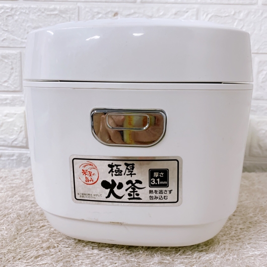 アイリスオーヤマ KS-RC21M05-W 一人暮らし単身用炊飯器 3合炊き MKT09091