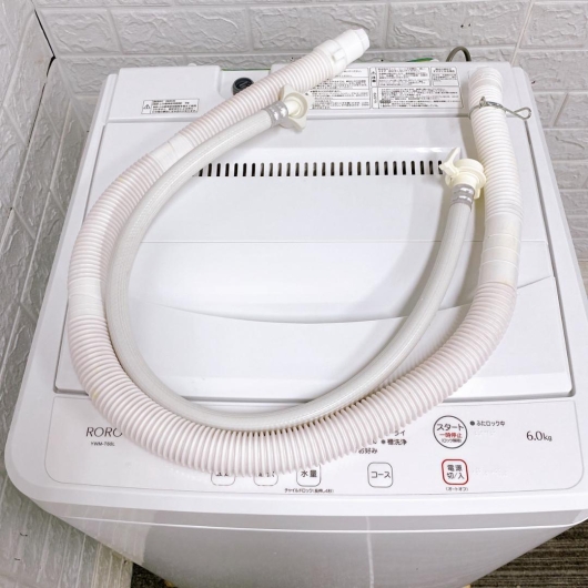 ヤマダ YWM-T60L 洗濯機 6.0kg JB883