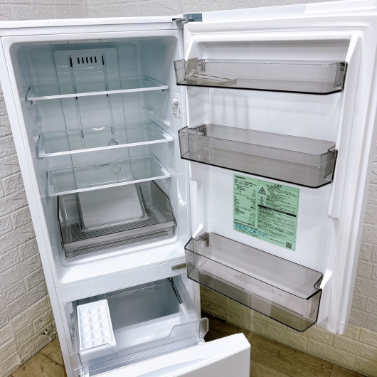 トウシバ GR-V15BS(W) 一人暮らし単身用冷蔵庫 153L K120831