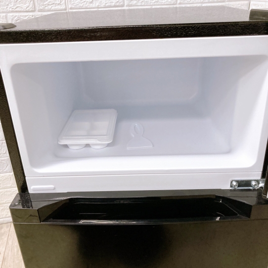 オーヤマ PRC-B092D-B 一人暮らし単身用冷蔵庫 87L K09222