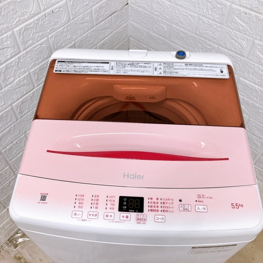 ハイアール JW-U55HK 2021年製 5.5kg 洗濯機 美品【全国発送対応】