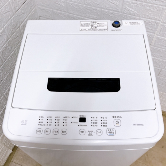 アイリスオーヤマ IAW-T451 2024年製 4.5kg 洗濯機 美品【全国発送対応】