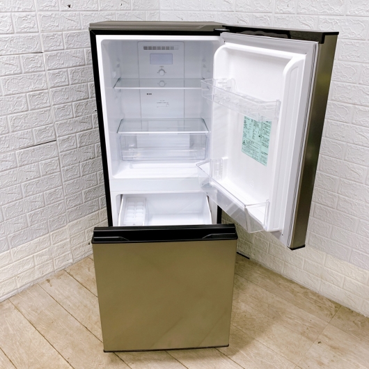 アクア AQR-J14N(S) 一人暮らし単身用冷蔵庫 135L OE01173