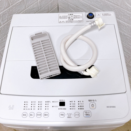 アイリスオーヤマ IAW-T451 2024年製 4.5kg 洗濯機 美品【全国発送対応】