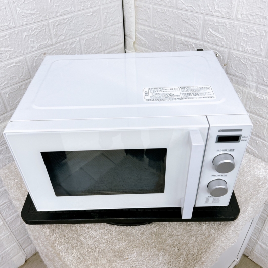 ヤマダ YMW-ST17J1 一人暮らし単身用電子レンジフラット K100416