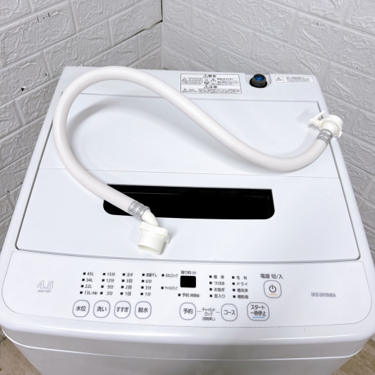 アイリスオーヤマ IAW-T451 一人暮らし単身用洗濯機 4.5kg OE12235