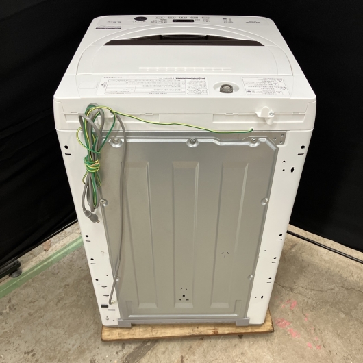 シャープ 5.0kg 単身用洗濯機 ES-GA5B-W 2017年製 単身用