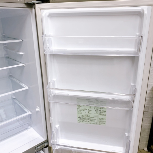 アクア AQR-20K(S) 一人暮らし単身用冷蔵庫 201L B1129100