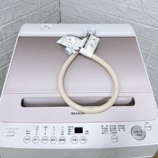 シャープ ES-G10HBK 2023年製 10kg 洗濯機 美品【全国発送対応】