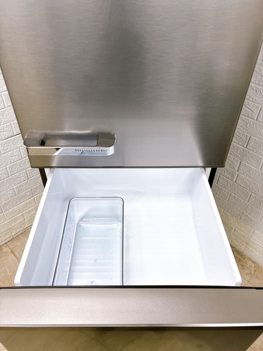 アクア AQR-V43K(S) 一人暮らし単身用冷蔵庫 430L MKT012280