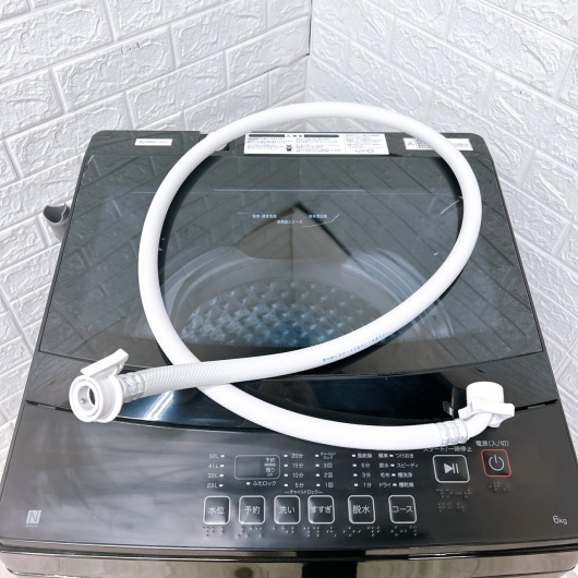 ニトリ NT60L1BK 一人暮らし単身用洗濯機 6.0kg MKT10061