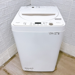 シャープ ES-GE4E-C 2021年製 4.5kg 洗濯機 美品【全国発送対応】