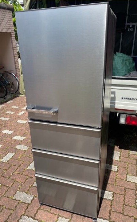 AQUA アクア 430L 4ドア冷蔵庫 AQR-V43J(S) 2020年製