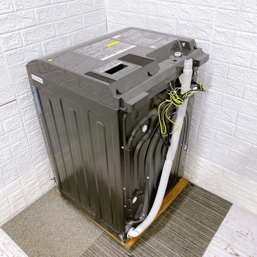 アイリスオーヤマ DKC85A1-B ドラム式洗濯機 8.0kg TK2298