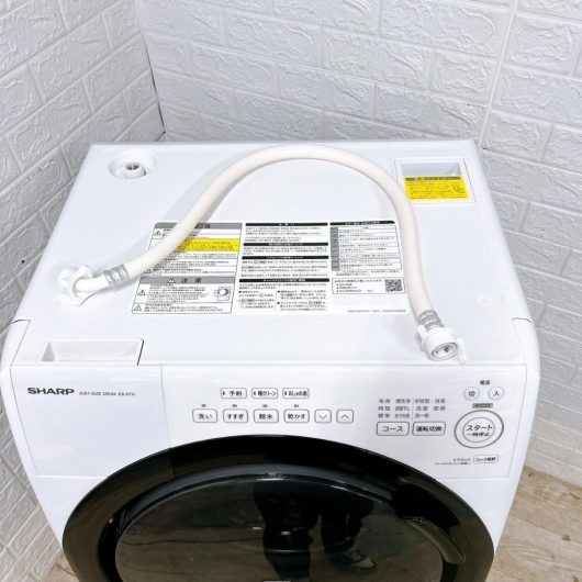 シャープ ES-S7H-WL ドラム式洗濯機 7.0kg OE02271