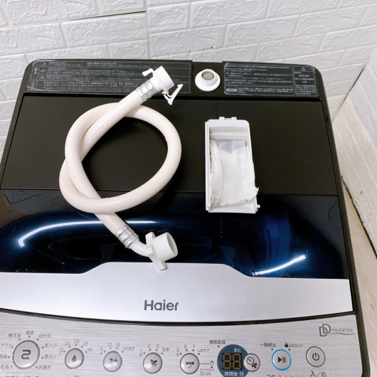 ハイアール JW-XP2CD55F 一人暮らし単身用洗濯機 5.5kg K03304