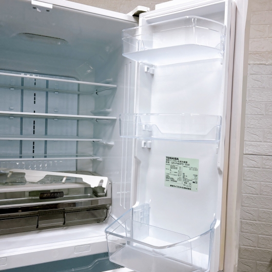 トウシバ GR-P460FD(EW) 大型冷蔵庫 462L K11261