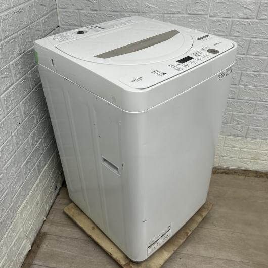 シャープ ES-GE4E-C 2021年製 4.5kg 洗濯機 美品【全国発送対応】