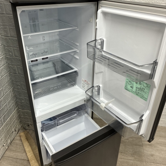 ミツビシ MR-P15F-H 一人暮らし単身用冷蔵庫 146L K10026