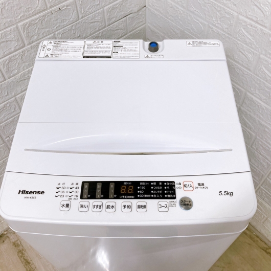 ハイセンス HW-K55E 2024年製 5.5kg 洗濯機【全国発送対応】