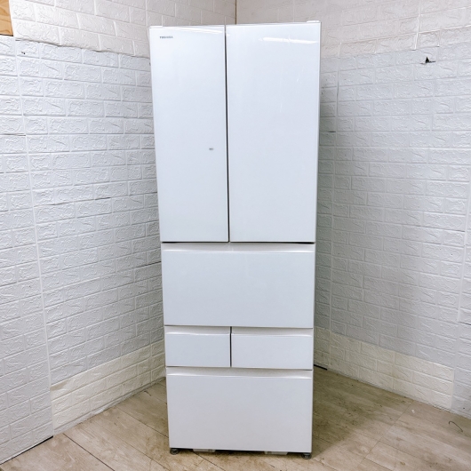 トウシバ GR-P460FD(EW) 大型冷蔵庫 462L K11261