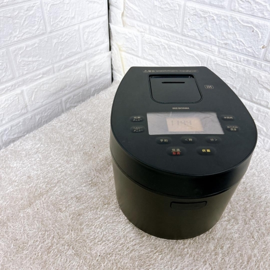 アイリスオーヤマ RC-IL30-B 一人暮らし単身用炊飯器 3合炊き MKT10106